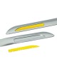 ΔΙΑΚΟΣΜΗΤΙΚΟ ΑΥΤΟΚΟΛΛΗΤΟ ΚΑΘΡΕΠΤΗ MIRROR TRIM II (ΧΡΩΜΙΟ/ΠΟΡΤΟΚΑΛΙ ΑΝΑΚΛΑΣΤΗΡΑΣ - 162Χ25 mm) - 2 ΤΕΜ