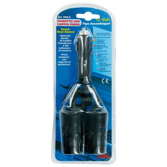 AMC-L3905.6/T - ΦΙΣ ΑΝΑΠΤΗΡΑ ΜΕ 2 ΕΞΟΔΟΥΣ 12/24V ΦΙΣ ΑΝΑΠΤΗΡΑ ΜΕ 2 ΕΞΟΔΟΥΣ 12/24V