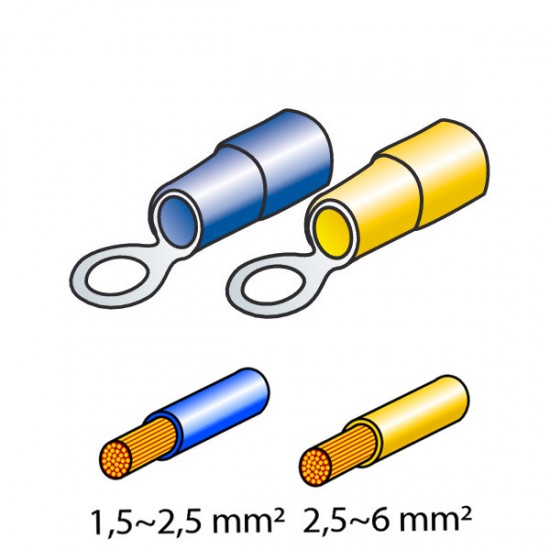 AMC-4505.7-LM - ΦΙΣΑΚΙΑ 5+6mm (40τμχ.) ΦΙΣΑΚΙΑ 5+6mm (40τμχ.)