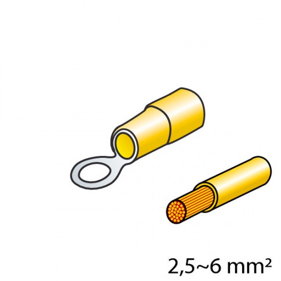 AMC-4506.8-LM - ΦΙΣΑΚΙΑ (ΚΙΤΡΙΝΟ - 5mm) - 10 ΤΕΜ. ΦΙΣΑΚΙΑ (ΚΙΤΡΙΝΟ - 5mm) - 10 ΤΕΜ.