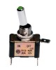ΔΙΑΚΟΠΤΗΣ ΑΕΡΟΠΟΡΙΚΟΥ ΤΥΠΟΥ 2 ΘΕΣΕΩΝ 12,2mm 12V 20A ΜΕ LED ΠΡΑΣΙΝΟ