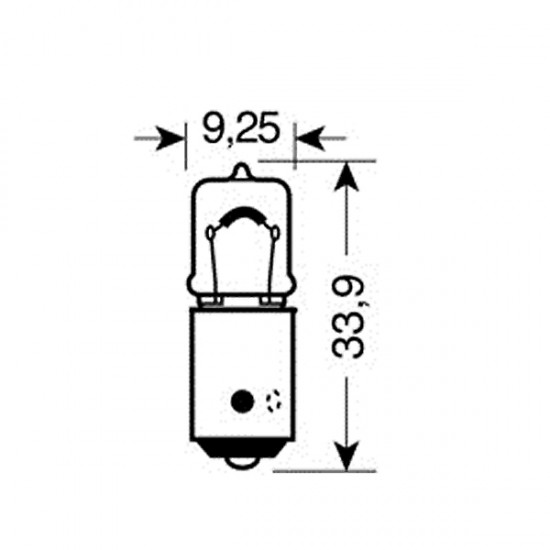 AMC-5812.9-LM - ΛΑΜΠΑ ΤΥΠΟΥ ΜΙΝΙΟΝ BAX9s 12V/6W 9x30mm Η6W ΛΑΜΠΑ ΤΥΠΟΥ ΜΙΝΙΟΝ BAX9s 12V/6W 9x30mm Η6W