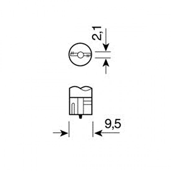 AMC-L5814.0 - Τ10 ΨΕΙΡΑ ΜΠΛΕ ΦΩΣ W2.1x9.5d ΚΑΡΦΙ Τ10 ΨΕΙΡΑ ΜΠΛΕ ΦΩΣ W2.1x9.5d ΚΑΡΦΙ