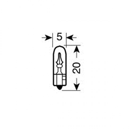 AMC-5835.5-LM - ΛΑΜΠΑΚΙΑ ΨΕΙΡΕΣ Τ5 12V/1.2W W2x4.6d ΜΠΛΕ ΛΑΜΠΑΚΙΑ ΨΕΙΡΕΣ Τ5 12V/1.2W W2x4.6d ΜΠΛΕ