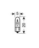 AMC-5835.5-LM - ΛΑΜΠΑΚΙΑ ΨΕΙΡΕΣ Τ5 12V/1.2W W2x4.6d ΜΠΛΕ ΛΑΜΠΑΚΙΑ ΨΕΙΡΕΣ Τ5 12V/1.2W W2x4.6d ΜΠΛΕ