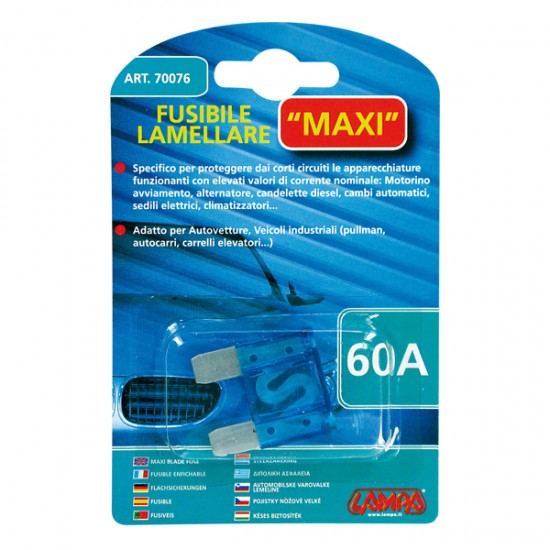 AMC-L7007.6 - ΑΣΦΑΛΕΙΑ ΜΑΧΙ 60Α ΑΣΦΑΛΕΙΑ ΜΑΧΙ 60Α