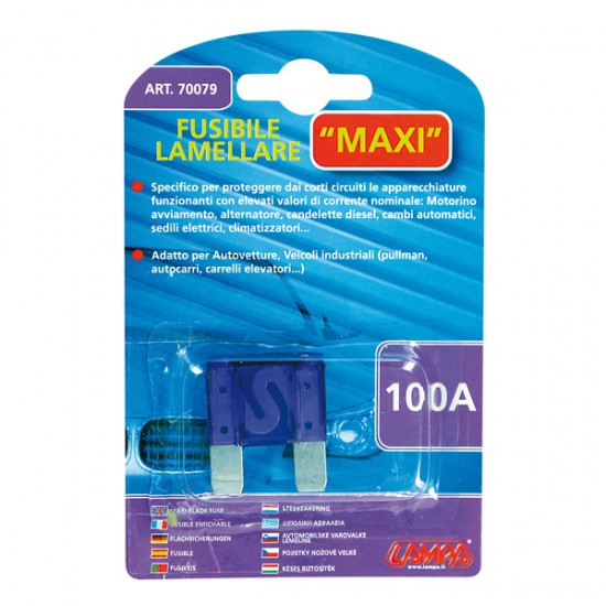 AMC-L7007.9 - ΑΣΦΑΛΕΙΑ ΜΑΧΙ 100Α ΑΣΦΑΛΕΙΑ ΜΑΧΙ 100Α
