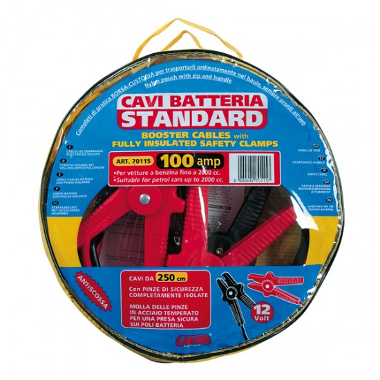 AMC-L7011.5 - ΡΕΥΜΑΤΟΔΟΤΕΣ 100Α - 12/24V 250cm ΡΕΥΜΑΤΟΔΟΤΕΣ 100Α - 12/24V 250cm