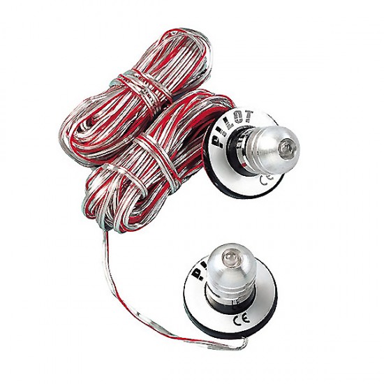 AMC-L7036.8 - ΦΩΤΑΚΙΑ LED 24V PILOT (Λευκό) ΦΩΤΑΚΙΑ LED 24V PILOT (Λευκό)