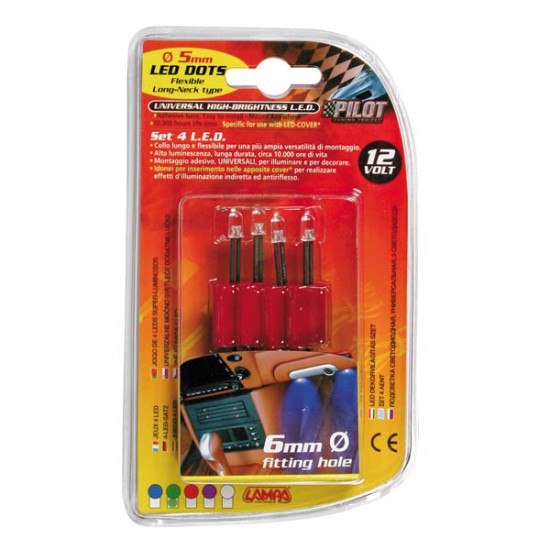 AMC-L7044.3 - ΦΙΣ ΜΕ 4LED 12V 5mm ΦΙΣ ΜΕ 4LED 12V 5mm