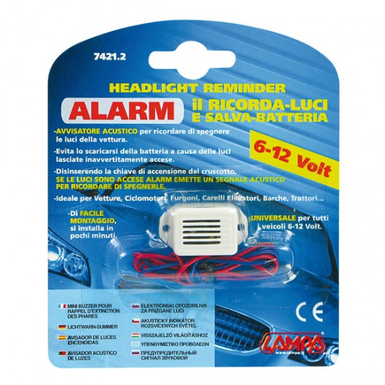 AMC-L7421.2 - ΒΟΜΒΗΤΗΣ ΦΩΤΩΝ 6/12V ΒΟΜΒΗΤΗΣ ΦΩΤΩΝ 6/12V