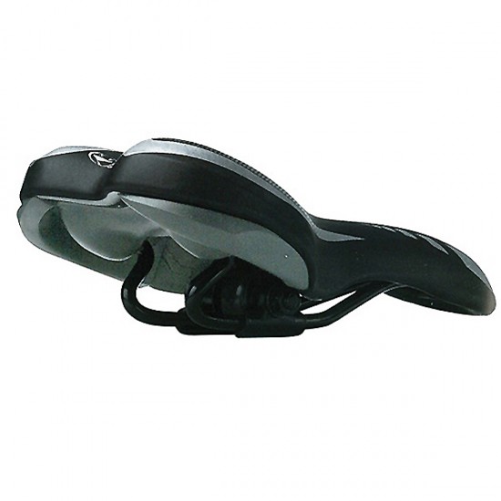 AMC-9234.2-LB - Σέλα ποδηλάτου (270x140mm /370gr) μαύρη Wave Saddle Σέλα ποδηλάτου (270x140mm /370gr) μαύρη Wave Saddle