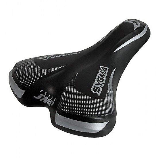 AMC-9234.3-LB - Σέλα ποδηλάτου (260x180mm /480gr) μαύρη Sygma Saddle Σέλα ποδηλάτου (260x180mm /480gr) μαύρη Sygma Saddle