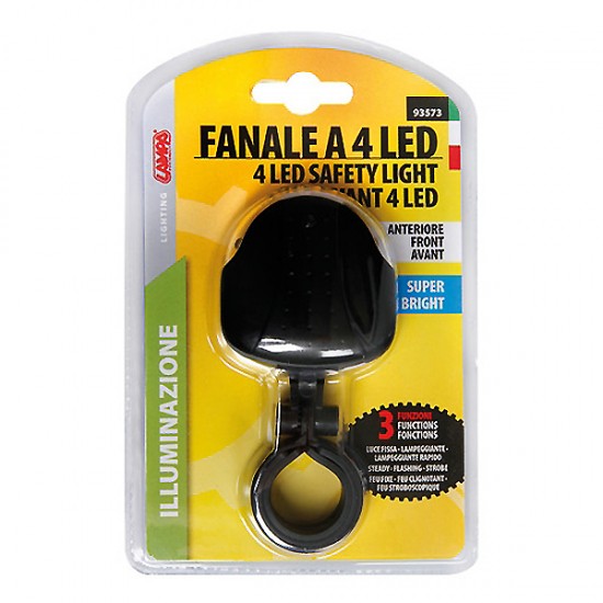 AMC-9357.3-LB - ΦΑΝΑΡΙ ΠΟΔΗΛΑΤΟΥ ΕΜΠΡΟΣ (4 LED) ΦΑΝΑΡΙ ΠΟΔΗΛΑΤΟΥ ΕΜΠΡΟΣ (4 LED)