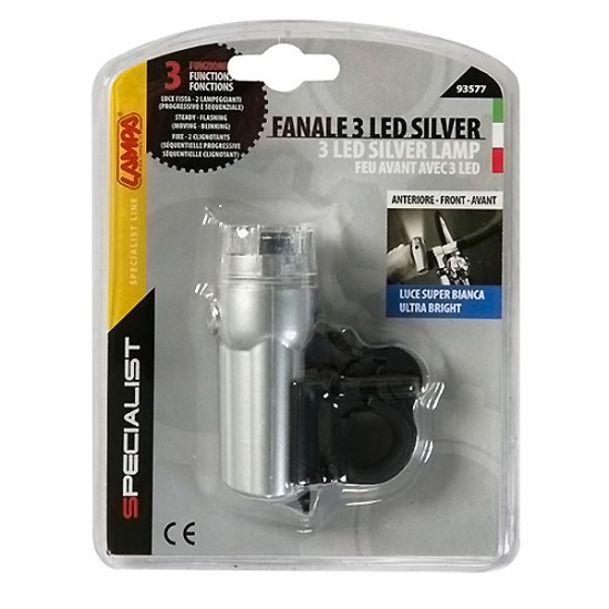 AMC-9357.7-LB - ΦΑΝΑΡΙ ΠΟΔΗΛΑΤΟΥ EΜΠΡΟΣ (3 LED) ΦΑΝΑΡΙ ΠΟΔΗΛΑΤΟΥ EΜΠΡΟΣ (3 LED)