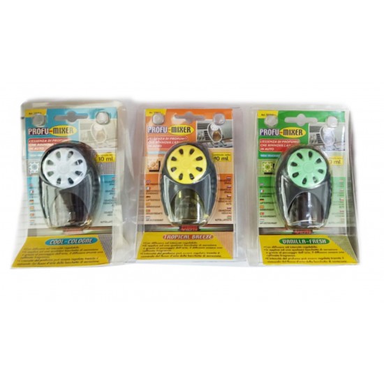 AMC-L3760.5 - ΕΚΘΕΤΗΣ PROFU.MIXER ΜΕ ΑΡΩΜΑΤΙΚΑ ΑΥΤΟΚΙΝΗΤΟΥ ΣΕ 3 ΔΙΑΦΟΡΕΤΙΚΑ ΑΡΩΜΑΤΑ (4 X COOL / 4X VANILLA / 4X TROPICAL BREEZE) LAMPA -   12ΤΜΧ ΕΚΘΕΤΗΣ PROFU.MIXER ΜΕ ΑΡΩΜΑΤΙΚΑ ΑΥΤΟΚΙΝΗΤΟΥ ΣΕ 3 ΔΙΑΦΟΡΕΤΙΚΑ ΑΡΩΜΑΤΑ (4 X COOL / 4X VANILLA / 4X TROPICAL BREEZE) LAMPA -   12ΤΜΧ
