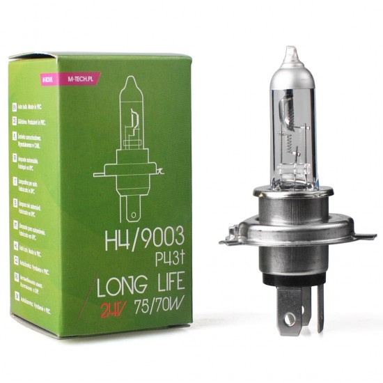 AMC-PTXLL4/MT - H4 24V 75/70W P43t POWERTEC LONG LIFE ΑΛΟΓΟΝΟΥ 1ΤΕΜ. ΚΟΥΤΙ M-TECH H4 24V 75/70W P43t POWERTEC LONG LIFE ΑΛΟΓΟΝΟΥ 1ΤΕΜ. ΚΟΥΤΙ M-TECH