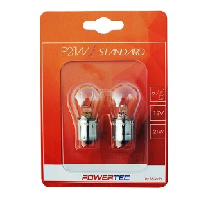 P21W 12V 21W BA15s ΜΟΝΟΠΟΛΙΚΟ POWERTEC STANDARD ΑΛΟΓΟΝΟΥ 2ΤΕΜ. P21W 12V 21W BA15s ΜΟΝΟΠΟΛΙΚΟ POWERTEC STANDARD ΑΛΟΓΟΝΟΥ 2ΤΕΜ.