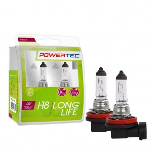 H8 12V 35W PGJ19-1 POWERTEC LONG LIFE (up to 3.200k) ΑΛΟΓΟΝΟΥ M-TECH - 2 τεμ H8 12V 35W PGJ19-1 POWERTEC LONG LIFE (up to 3.200k) ΑΛΟΓΟΝΟΥ M-TECH - 2 τεμ