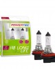 H8 12V 35W PGJ19-1 POWERTEC LONG LIFE (up to 3.200k) ΑΛΟΓΟΝΟΥ  M-TECH - 2 τεμ