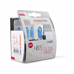 HB3 12V 65W P20d POWERTEC ULTRA WHITE 2ΤΕΜ. M-TECH HB3 12V 65W P20d POWERTEC ULTRA WHITE 2ΤΕΜ. M-TECH