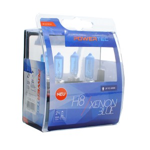H8 12V 35W PGJ19-1 5.000K POWERTEC XENON BLUE 2ΤΕΜ. M-TECH H8 12V 35W PGJ19-1 5.000K POWERTEC XENON BLUE 2ΤΕΜ. M-TECH