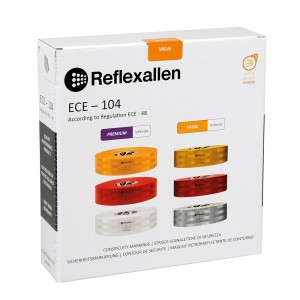 Lampa - Ανακλαστική Ταινία Σήμανσης Value Κίτρινη 12,5 m Πλάτος 50 mm – Πιστοποίηση ECE-48 / ECE-104 - 1 τεμ. (L.RA7155S)