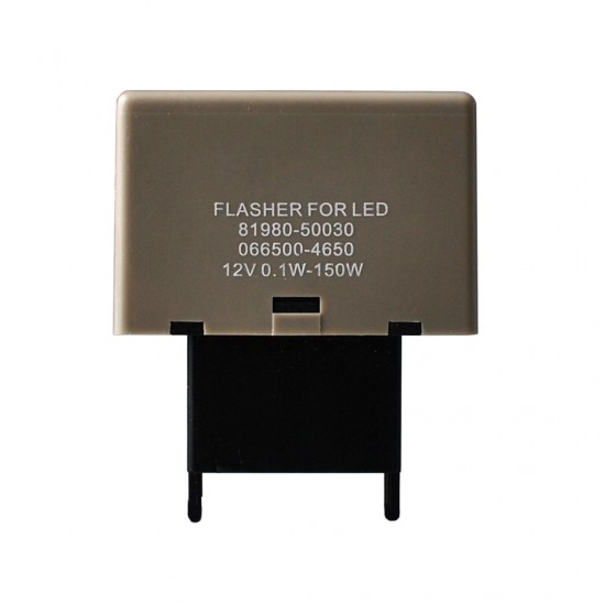 AMC-RE109/MT - LED FLASHER (ΦΛΑΣΙΕΡΑ) 8 ΕΠΑΦΩΝ (L+-) 40x30x27mm M-TECH- 1ΤΕΜ. LED FLASHER (ΦΛΑΣΙΕΡΑ) 8 ΕΠΑΦΩΝ (L+-) 40x30x27mm M-TECH- 1ΤΕΜ.