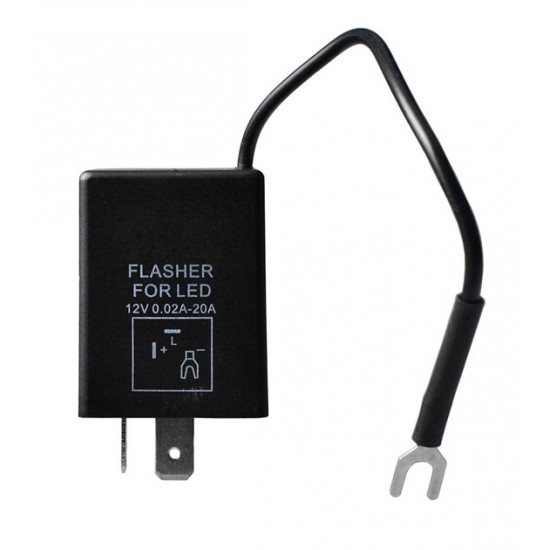 AMC-RE110/MT - LED FLASHER (ΦΛΑΣΙΕΡΑ) 8 ΕΠΑΦΩΝ (L+-) 30x30x30mm M-TECH - 1ΤΕΜ. LED FLASHER (ΦΛΑΣΙΕΡΑ) 8 ΕΠΑΦΩΝ (L+-) 30x30x30mm M-TECH - 1ΤΕΜ.