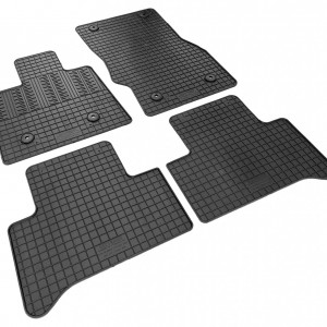 Cik - ΣΥΜΒΑΤΑ ΠΑΤΑΚΙΑ ΣΕ ΣΚΑΦΗ ΛΑΣΤΙΧΟ ΓΙΑ ALFA ROMEO STELVIO 2017+ ΣΕ ΜΑΥΡΟ ΧΡΩΜΑ ΜΕ ΚΟΥΜΠΩΜΑΤΑ - 4 ΤΕΜ. (RM.AL.0003/CK)