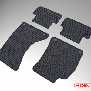 Cik - ΣΥΜΒΑΤΑ ΠΑΤΑΚΙΑ ΣΕ ΣΚΑΦΗ ΛΑΣΤΙΧΟ ΓΙΑ AUDI A4 2008-2012 / A5 2007-2015 / S5 2007-2015 ΣΕ ΜΑΥΡΟ ΧΡΩΜΑ ΜΕ ΚΟΥΜΠΩΜΑΤΑ - 4 ΤΕΜ. (RM.AU.0003/CK)