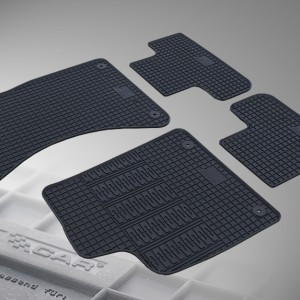 Cik - ΣΥΜΒΑΤΑ ΠΑΤΑΚΙΑ ΣΕ ΣΚΑΦΗ ΛΑΣΤΙΧΟ ΓΙΑ AUDI Q5 2008-2017 ΣΕ ΜΑΥΡΟ ΧΡΩΜΑ ΜΕ ΚΟΥΜΠΩΜΑΤΑ - 4 ΤΕΜ. (RM.AU.0005/CK)