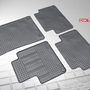 Cik - ΣΥΜΒΑΤΑ ΠΑΤΑΚΙΑ ΣΕ ΣΚΑΦΗ ΛΑΣΤΙΧΟ ΓΙΑ CITROEN C5 2008-2011 / C5 FACELIFT 2011-2017 ΣΕ ΜΑΥΡΟ ΧΡΩΜΑ ΜΕ ΚΟΥΜΠΩΜΑΤΑ - 4 ΤΕΜ. (RM.CI.0018/CK)