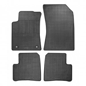 Cik - ΠΑΤΑΚΙΑ ΑΥΤΟΚΙΝΗΤΟΥ ΑΠΟ ΛΑΣΤΙΧΟ ΓΙΑ CITROEN C3 2016+ ΣΕ ΜΑΥΡΟ ΧΡΩΜΑ ΜΕ ΚΟΥΜΠΩΜΑΤΑ - 4 ΤΕΜ. (RM.CI.0022/CK)