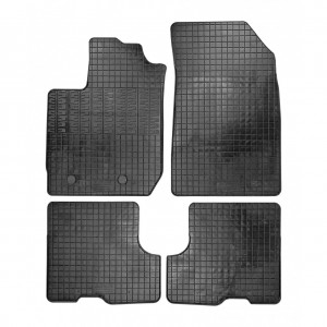 Cik - ΣΥΜΒΑΤΑ ΠΑΤΑΚΙΑ ΣΕ ΣΚΑΦΗ ΛΑΣΤΙΧΟ ΓΙΑ DACIA DUSTER 2018+ ΣΕ ΜΑΥΡΟ ΧΡΩΜΑ ΜΕ ΚΟΥΜΠΩΜΑΤΑ - 4 ΤΕΜ. (RM.DAC.0006/CK)