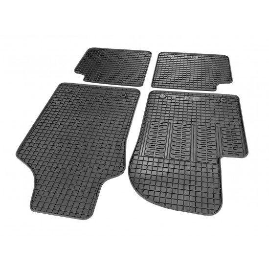 ΜΑΡΚΕ ΠΑΤΑΚΙΑ ΣΕ ΣΚΑΦΗ ΛΑΣΤΙΧΟ ΓΙΑ FIAT 500 2007-2016 ΣΕ ΜΑΥΡΟ ΧΡΩΜΑ ΜΕ ΚΟΥΜΠΩΜΑΤΑ CIK - 4 ΤΕΜ.