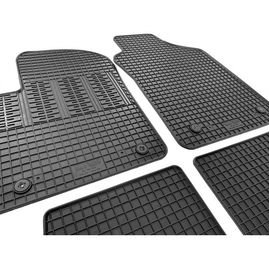 ΜΑΡΚΕ ΠΑΤΑΚΙΑ ΣΕ ΣΚΑΦΗ ΛΑΣΤΙΧΟ ΓΙΑ FIAT 500 2007-2016 ΣΕ ΜΑΥΡΟ ΧΡΩΜΑ ΜΕ ΚΟΥΜΠΩΜΑΤΑ CIK - 4 ΤΕΜ.