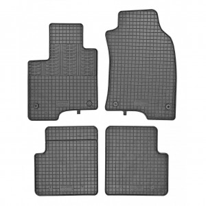 Cik - ΣΥΜΒΑΤΑ ΠΑΤΑΚΙΑ ΣΕ ΣΚΑΦΗ ΛΑΣΤΙΧΟ ΓΙΑ FIAT PANDA 2012-2020 / FIAT PANDA 4X4 2012-2020 ΣΕ ΜΑΥΡΟ ΧΡΩΜΑ ΜΕ ΚΟΥΜΠΩΜΑΤΑ - 4 ΤΕΜ. (RM.FI.0012/CK)