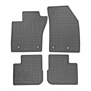 Cik - ΣΥΜΒΑΤΑ ΠΑΤΑΚΙΑ ΣΕ ΣΚΑΦΗ ΛΑΣΤΙΧΟ ΓΙΑ FIAT TIPO HTB 2016+ / TIPO SW COMBI 2016+ ΣΕ ΜΑΥΡΟ ΧΡΩΜΑ ΜΕ ΚΟΥΜΠΩΜΑΤΑ - 4 ΤΕΜ. (RM.FI.0017/CK)