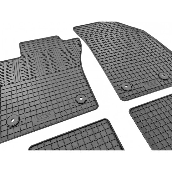 ΜΑΡΚΕ ΠΑΤΑΚΙΑ ΣΕ ΣΚΑΦΗ ΛΑΣΤΙΧΟ ΓΙΑ FIAT TIPO HTB 2016+ / TIPO SW COMBI 2016+ ΣΕ ΜΑΥΡΟ ΧΡΩΜΑ ΜΕ ΚΟΥΜΠΩΜΑΤΑ CIK - 4 ΤΕΜ.