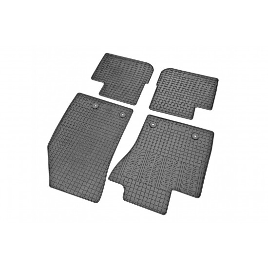 ΜΑΡΚΕ ΠΑΤΑΚΙΑ ΣΕ ΣΚΑΦΗ ΛΑΣΤΙΧΟ ΓΙΑ FIAT TIPO HTB 2016+ / TIPO SW COMBI 2016+ ΣΕ ΜΑΥΡΟ ΧΡΩΜΑ ΜΕ ΚΟΥΜΠΩΜΑΤΑ CIK - 4 ΤΕΜ.