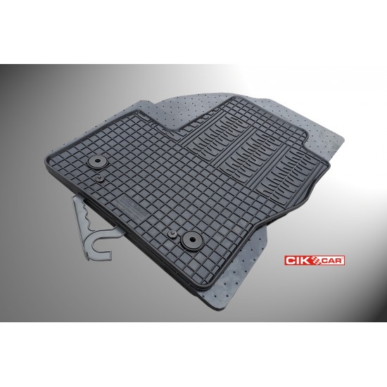 ΜΑΡΚΕ ΠΑΤΑΚΙΑ ΣΕ ΣΚΑΦΗ ΛΑΣΤΙΧΟ ΓΙΑ FORD TRANSIT CONNECT TOURNEO 5ΘΕΣΙΟ 2014+ ΣΕ ΜΑΥΡΟ ΧΡΩΜΑ ΜΕ ΚΟΥΜΠΩΜΑΤΑ CIK - 4 ΤΕΜ.