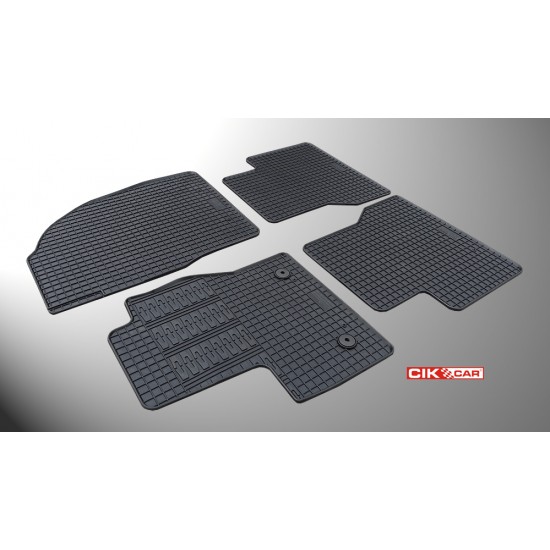 ΜΑΡΚΕ ΠΑΤΑΚΙΑ ΣΕ ΣΚΑΦΗ ΛΑΣΤΙΧΟ ΓΙΑ FORD TRANSIT CONNECT TOURNEO 5ΘΕΣΙΟ 2014+ ΣΕ ΜΑΥΡΟ ΧΡΩΜΑ ΜΕ ΚΟΥΜΠΩΜΑΤΑ CIK - 4 ΤΕΜ.