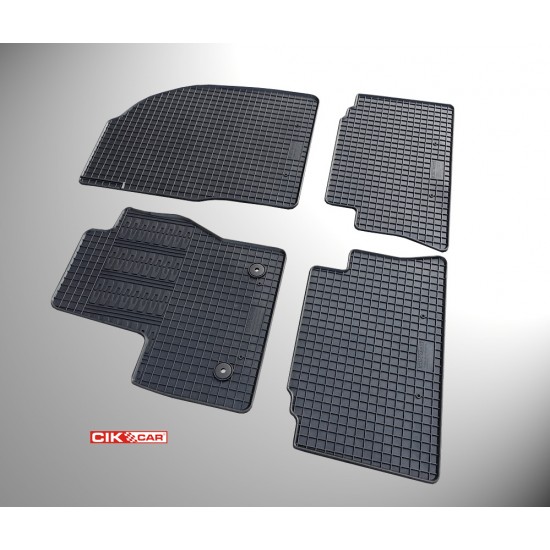 ΜΑΡΚΕ ΠΑΤΑΚΙΑ ΣΕ ΣΚΑΦΗ ΛΑΣΤΙΧΟ ΓΙΑ FORD KUGA 2013-2015 ΣΕ ΜΑΥΡΟ ΧΡΩΜΑ ΜΕ ΚΟΥΜΠΩΜΑΤΑ CIK - 4 ΤΕΜ.