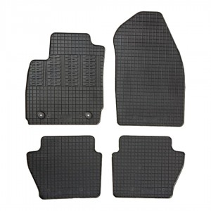 Cik - ΣΥΜΒΑΤΑ ΠΑΤΑΚΙΑ ΣΕ ΣΚΑΦΗ ΛΑΣΤΙΧΟ ΓΙΑ FORD FIESTA 3D / 5D 06/2017+ / FORD PUMA 11/2019+ ΣΕ ΜΑΥΡΟ ΧΡΩΜΑ ΜΕ ΚΟΥΜΠΩΜΑΤΑ - 4 ΤΕΜ. (RM.FO.0032/CK)