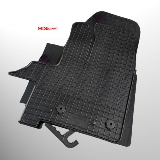 ΜΑΡΚΕ ΠΑΤΑΚΙΑ ΣΕ ΣΚΑΦΗ ΛΑΣΤΙΧΟ ΓΙΑ FORD CUSTOM TOURNEO 2ΘΕΣΙΟ 2018+ ΣΕ ΜΑΥΡΟ ΧΡΩΜΑ ΜΕ ΚΟΥΜΠΩΜΑΤΑ CIK - 2 ΤΕΜ.