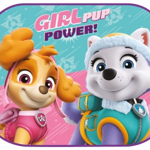 ΗΛΙΟΠΡΟΣΤΑΣΙΕΣ ΠΛΑΙΝΕΣ PAW PATROL GIRL ΜΕ ΒΕΝΤΟΥΖΑ (44x35cm)  ΑΜΙΟ - 2 ΤΕΜ.