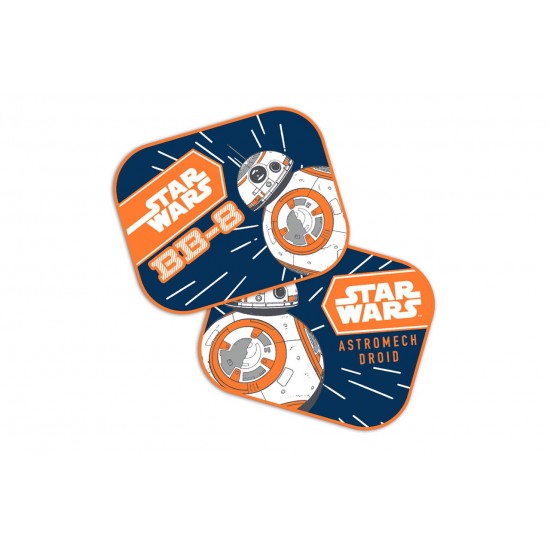 AMC-S59315/AM - ΗΛΙΟΠΡΟΣΤΑΣΙΕΣ ΠΛΑΙΝΕΣ STAR WARS BB8 ΜΕ ΒΕΝΤΟΥΖΑ 44x35cm AMIO - 2 Τεμ. ΗΛΙΟΠΡΟΣΤΑΣΙΕΣ ΠΛΑΙΝΕΣ STAR WARS BB8 ΜΕ ΒΕΝΤΟΥΖΑ 44x35cm AMIO - 2 Τεμ.