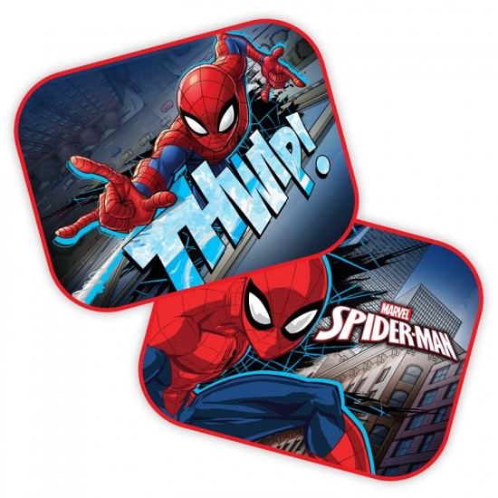 AMC-S59323/AM - ΗΛΙΟΠΡΟΣΤΑΣΙΕΣ ΠΛΑΙΝΕΣ SPIDERMAN ΜΕ ΒΕΝΤΟΥΖΑ 44x35cm AMIO - 2 Τεμ. ΗΛΙΟΠΡΟΣΤΑΣΙΕΣ ΠΛΑΙΝΕΣ SPIDERMAN ΜΕ ΒΕΝΤΟΥΖΑ 44x35cm AMIO - 2 Τεμ.