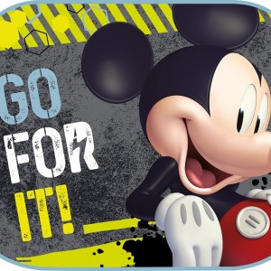 ΗΛΙΟΠΡΟΣΤΑΣΙΕΣ ΠΛΑΙΝΕΣ MICKEY ΜΕ ΒΕΝΤΟΥΖΑ 44x35cm AMIO - 2 Τεμ.